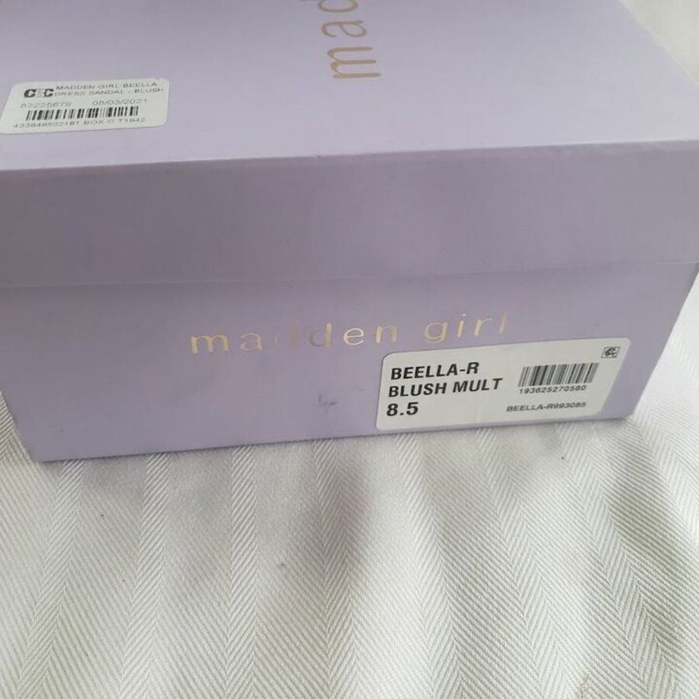 Madden Girl Beella-R Dress Sandals Shoes w Rhinestones - Bridal - Size 8.5 NEW - Picture 9 of 9